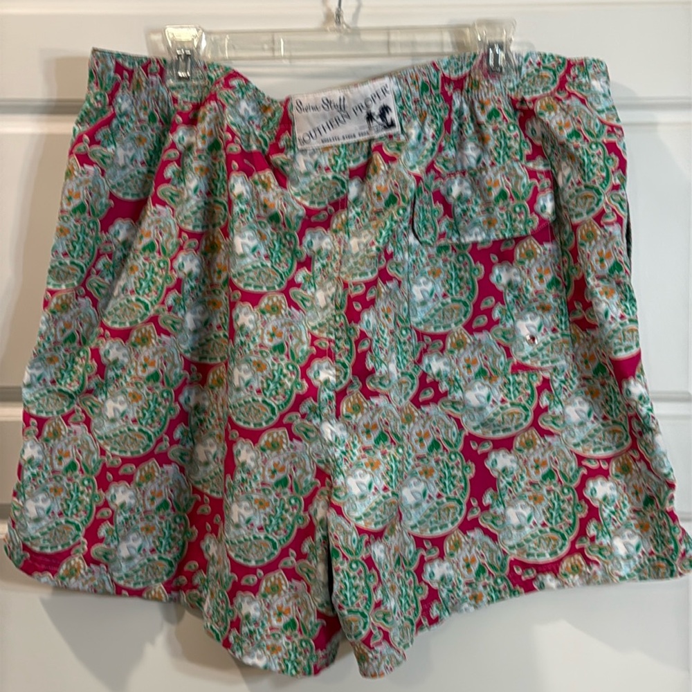 Swim Stuff Southern Proper‎ Swimming Shorts Multi Color Size XXL